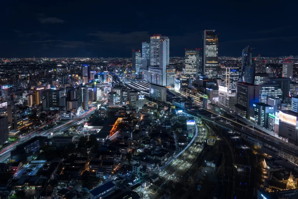名古屋の夜景